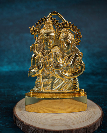 Murthi  - Shiv Parivar Gold Finish - WBG1121