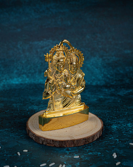Murthi  - Shiv Parivar Gold Finish - WBG1121