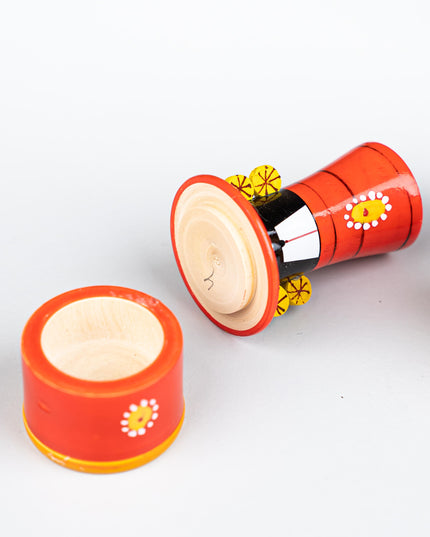 Etikoppaka Toys - Kumkum Holder - Set of 2 - WBG1258