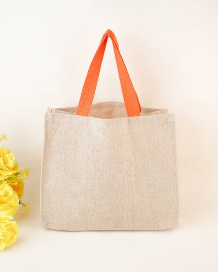 Juco Bag with Deepam & Best Wishes - WBG1266
