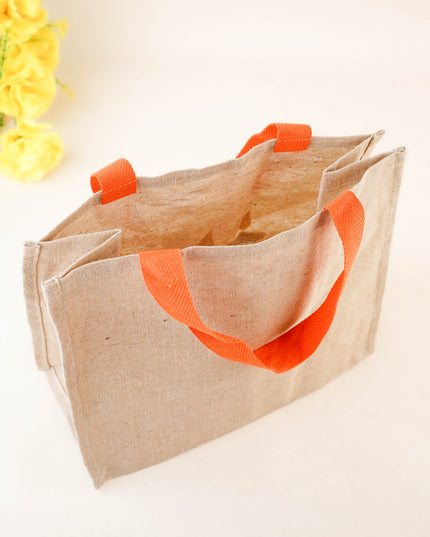 Juco Bag with Deepam & Best Wishes - WBG1266