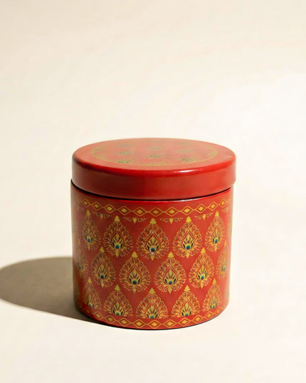 Printed Tin Jar -  WBG1340-1