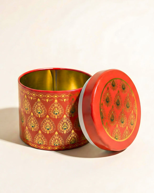 Printed Tin Jar -  WBG1340-1