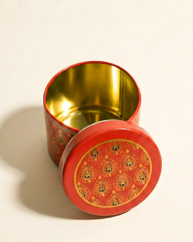 Printed Tin Jar -  WBG1340-1