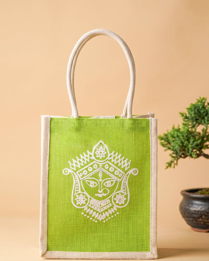 Jute Bag - Durga Print - WBG1410