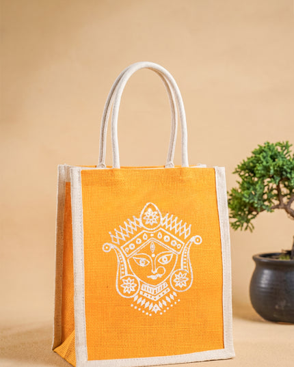 Jute Bag - Durga Print - WBG1410