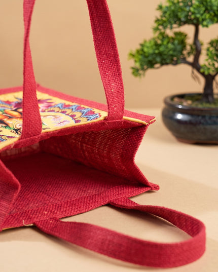 Jute Bag - Lakshmi Printed - WBG1427
