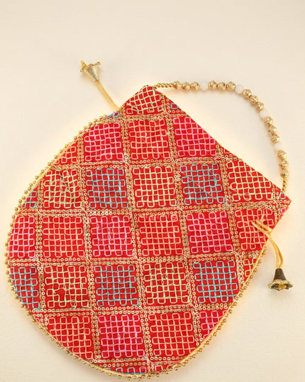 Multi Color - Potli Bags - WBG1433