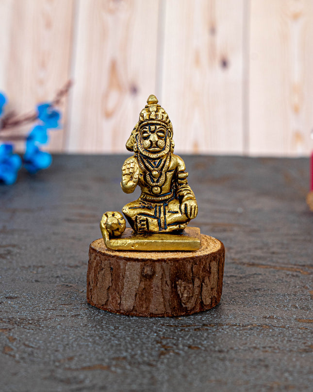 Brass Hanuman Idol - WBG1492