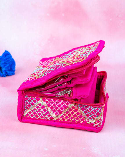 Embroidered Jewellery Pouch - WBG1496