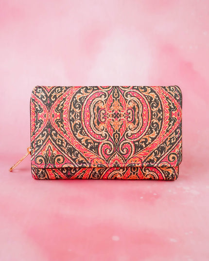 Tussar Silk Hand Purse - WBG1502
