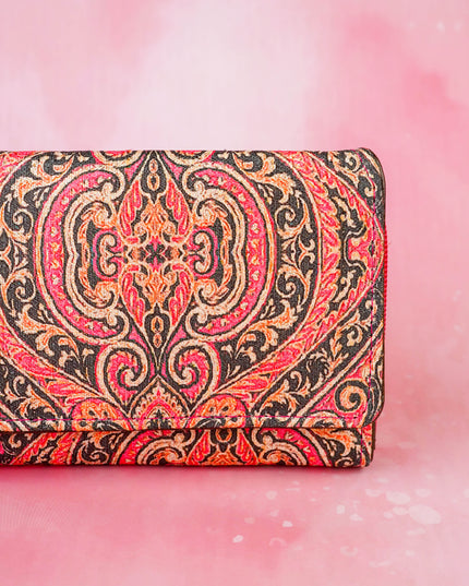 Tussar Silk Hand Purse - WBG1502