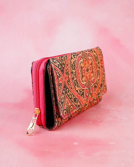 Tussar Silk Hand Purse - WBG1502