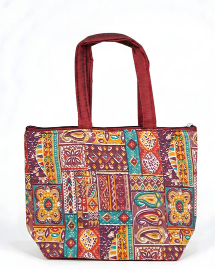 Rayon Multi Color Hand Bag - WBG1504
