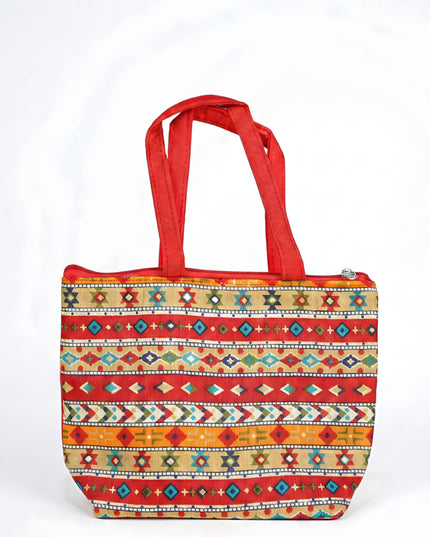 Rayon Multi Color Hand Bag - WBG1504