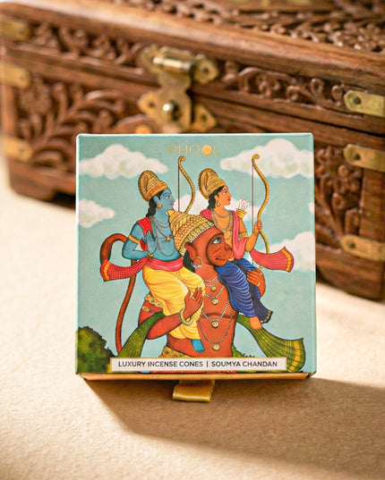 Luxury Incense Cones - Soumya Chandan - WBG1513