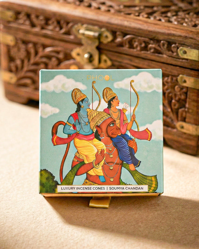 Luxury Incense Cones - Soumya Chandan - WBG1513
