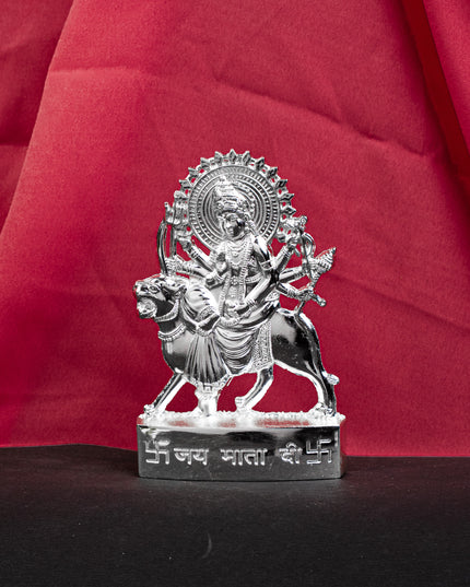 Zinc Alloy Durga Murti - Silver - WBG1514-2