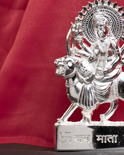 Zinc Alloy Durga Murti - Silver - WBG1514-2