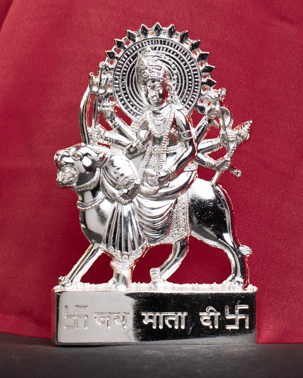 Zinc Alloy Durga Murti - Silver - WBG1514-2