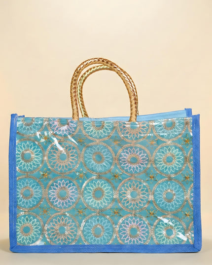 Handbag with Embroidery Design - Assorted - WBG1585