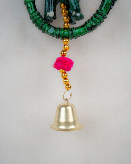 Elephant Thoran with Bells - Set of 2 - WBG1588