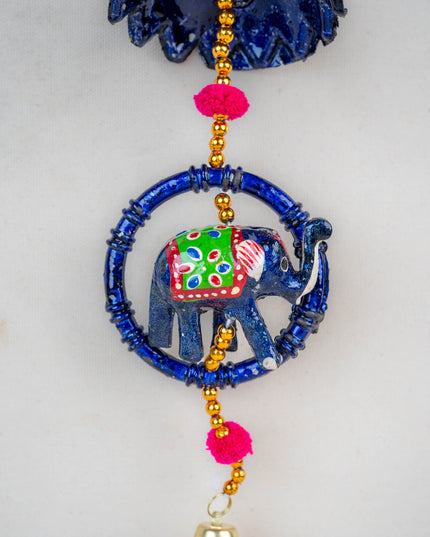 Elephant Thoran with Bells - Set of 2 - WBG1588