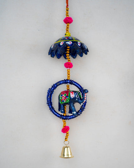 Elephant Thoran with Bells - Set of 2 - WBG1588