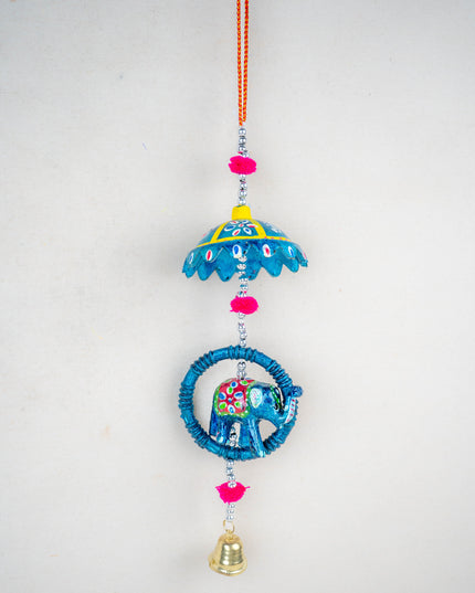 Elephant Thoran with Bells - Set of 2 - WBG1588