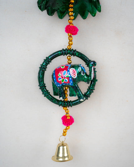 Elephant Thoran with Bells - Set of 2 - WBG1588