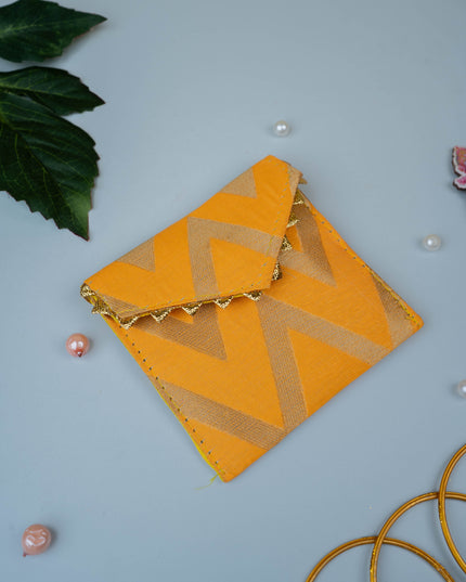 Designer Purse with Bangle & Manjal Kumkum - WBG1633-1