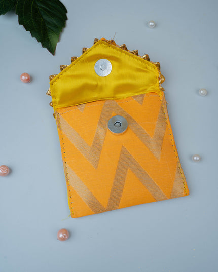 Designer Purse with Bangle & Manjal Kumkum - WBG1633-1