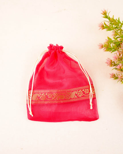 Tissue String Bag - 9x7 Inches - WBG1686