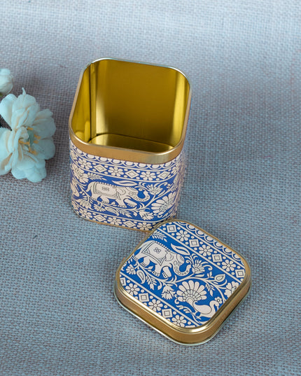 Printed Tin Box - Kalamkari Design - WBG1701-4