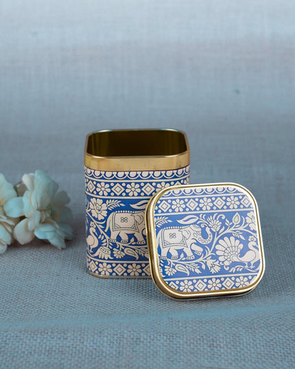 Printed Tin Box - Kalamkari Design - WBG1701-4