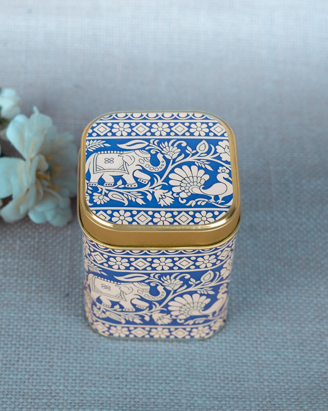Printed Tin Box - Kalamkari Design - WBG1701-4