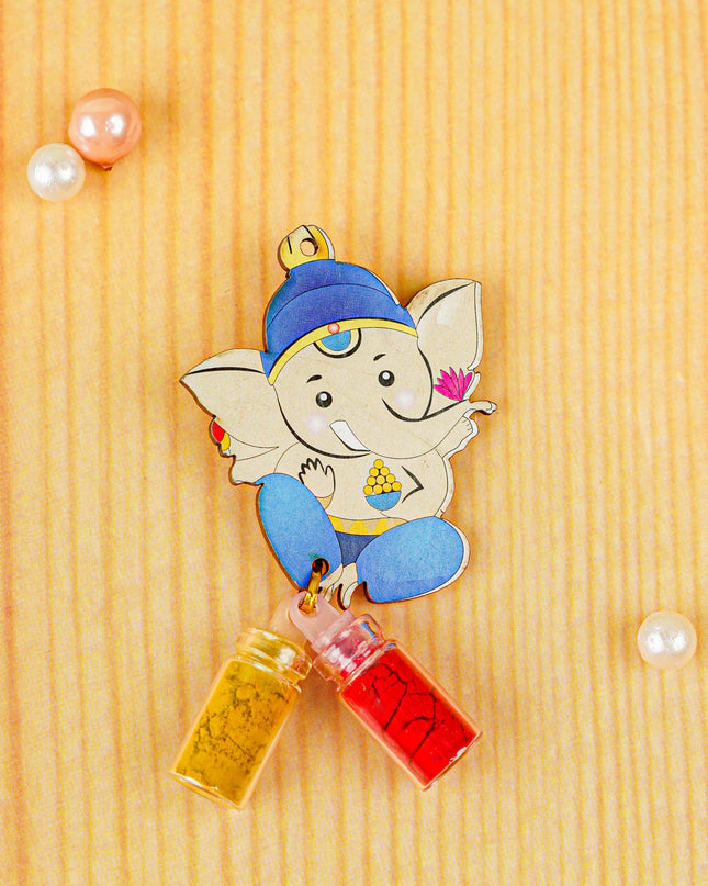 Ganesha Haldi Kumkum Set - WBG1717