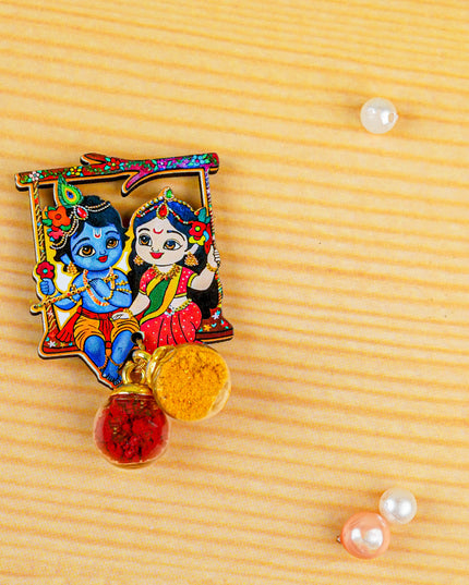Radhakrishna Haldi Kumkum Set - WBG1720