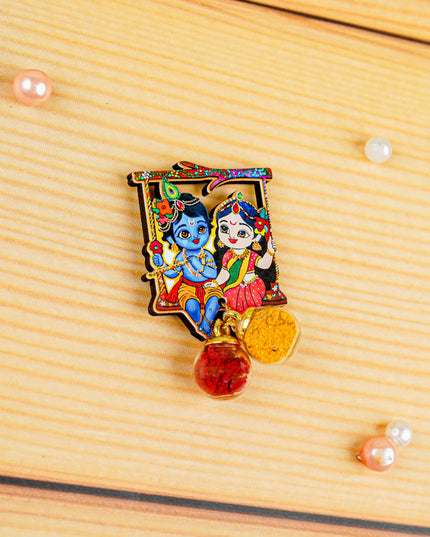 Radhakrishna Haldi Kumkum Set - WBG1720