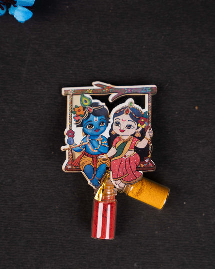 Radhakrishna Haldi Kumkum Set - WBG1720