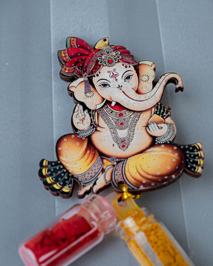Ganesha Haldi Kumkum Set - WBG1740