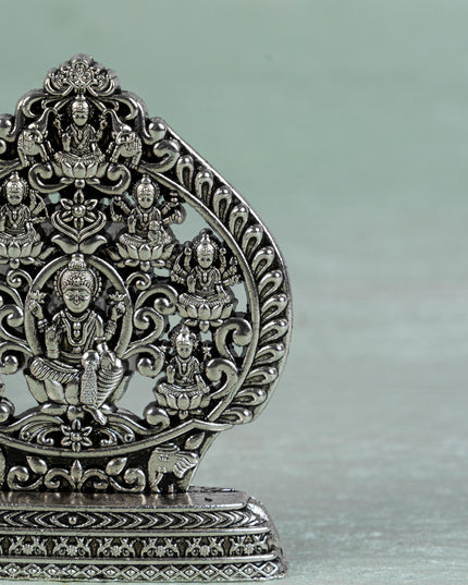 Murti - Ashtalakshmi - Silver Antique Finish - 3 inch - WBG1794-2