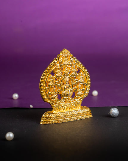 Murti - Ashtalakshmi - Gold Finish - 3 inch - WBG1794-3