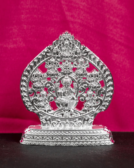 Murti - Ashtalakshmi - Silver Finish - 3 inch - WBG1794-4