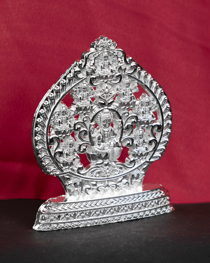 Murti - Ashtalakshmi - Silver Finish - 3 inch - WBG1794-4