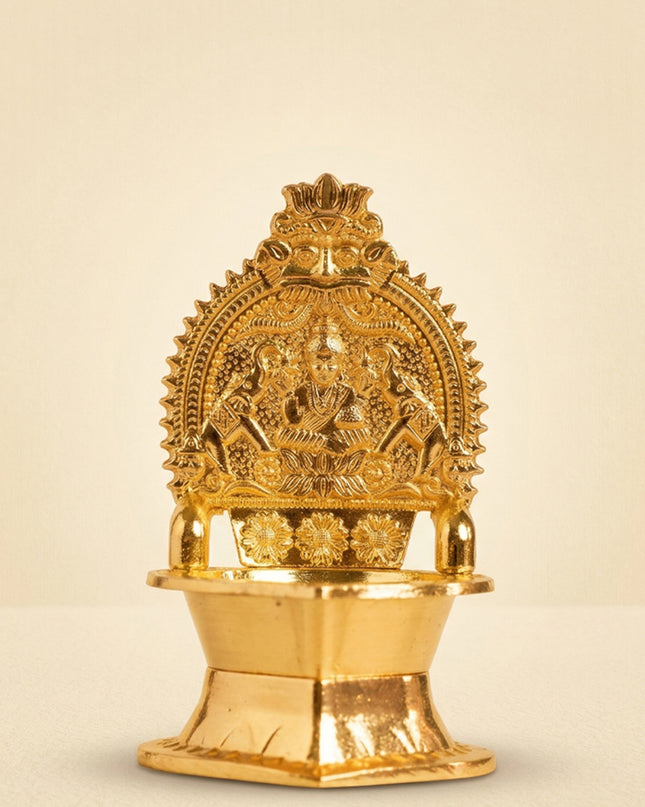 Zinc Alloy - Kamatchi Diya - Gold - 4 inch - WBG1798