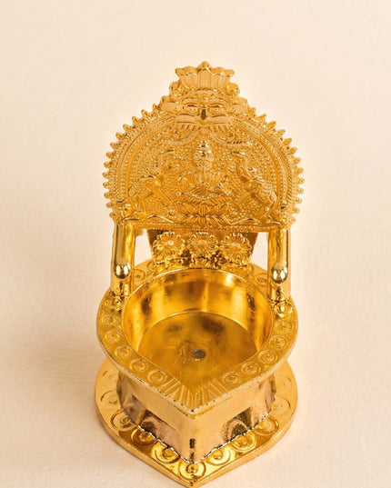 Zinc Alloy - Kamatchi Diya - Gold - 4 inch - WBG1798