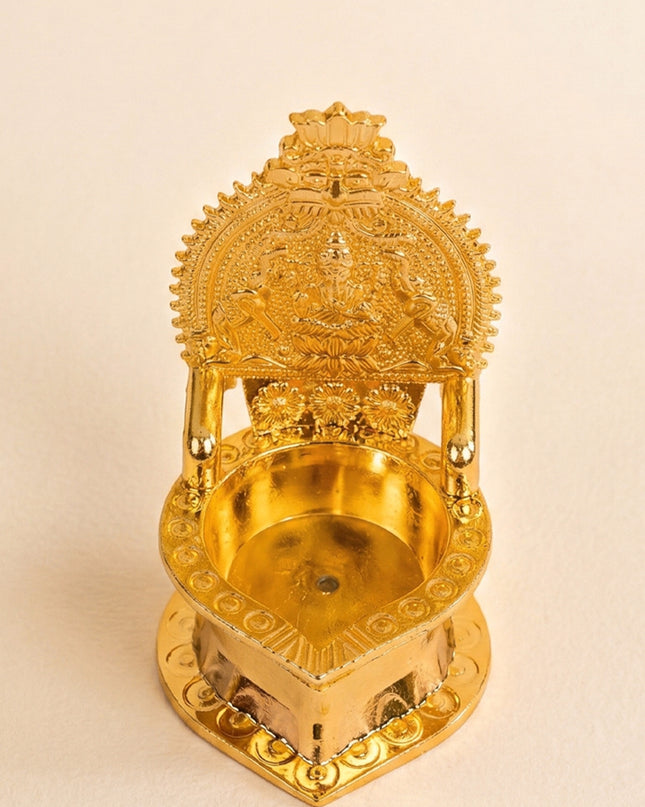 Zinc Alloy - Kamatchi Diya - Gold - 4 inch - WBG1798