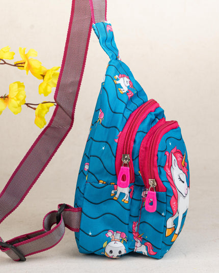 Kids Sling Bag - Unicorn - WBG1809-9