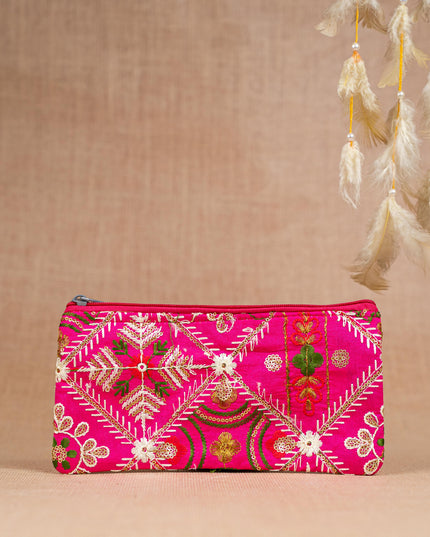 Raw Silk Purse - Embroidery Design - WBG1821